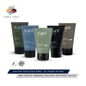 Kahf Men Face Wash 100 ml 100ml Sabun Muka Pria