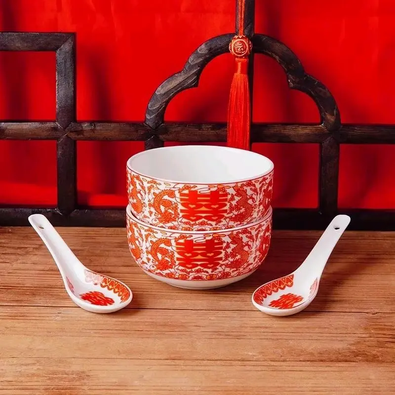 WEDDING BOWL SET 1set 2 pcs