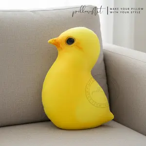 PillowArt Bantal Unik Karakter Anak Ayam Piyik Ukuran M - Koleksi Dekorasi Lucu ART203