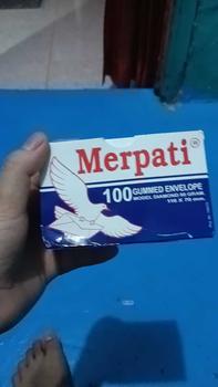 Product Review of (BISA COD) PROMO 100 Pcs Amplop Putih Kecil Polos Merpati / White Gummed Envelope from A**i 0