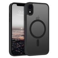 Gambar Vision Mag Armor Case iPhone XR - Untuk For iPhone XR - Magsafe Ring Magnetic for Magnet Holder Hybrid PC TPU Smoke Clear Acrylic Transparent Casing Cover dari Logay Acc Kota Bandung 1 Tokopedia