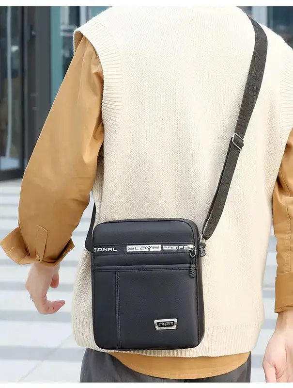 Túi đeo thời trang nam hàng quảng châu châu giầy đẹp hàng có sẵn Bag Đeo Vai Đeo Chéo 5