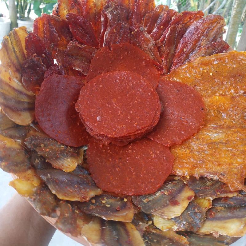 500 g/ 1 túi _ Combo 4 Loại Khô 500g - Vị Mặn Ngọt Vừa Ăn -cá chỉ vàng tâm ớt,cá moi rút xương, cá phèn đo,cá thu đo tuổi thơ _ Tăng Hương Vị Món Ăn - Gia Vị Cơm Chiên Mì Xào Bánh Tráng Trộn - Topping Bánh Tráng Cuốn Cá Rau Củ