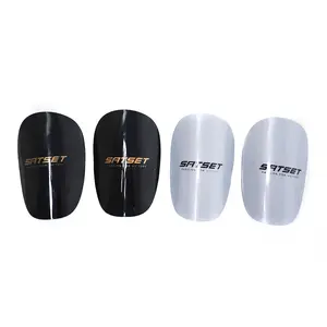 SATSET X Deker Mini Shin Guard deker lakop olahraga Pelindung Tulang Kering Outdoor Deker Sepakbola Deker Futsal Deker Bola Deker kaki