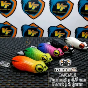 bancetoz + oscar + umpan casting + umpan mancing + softfrog Lure