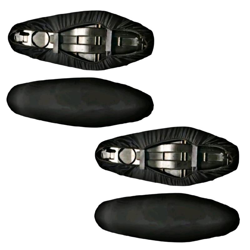 Cover Jok Motor Universal Honda Yamaha Suzuki Hitam Polos Waterproof - Motorcycle 3