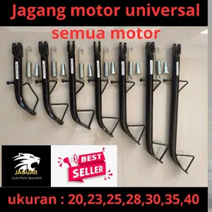 jagang standart samping universal semua motor UK 20,23,25,28,30,35,40 cm warna hitam