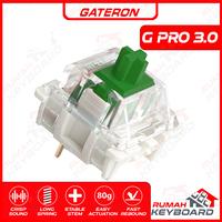 Gambar SWITCH - GATERON - G PRO 3.0 - 3 PIN - PCB MOUNT - LUBED - WHITE dari Rumah Keyboard Kota Administrasi Jakarta Barat 5 Tokopedia