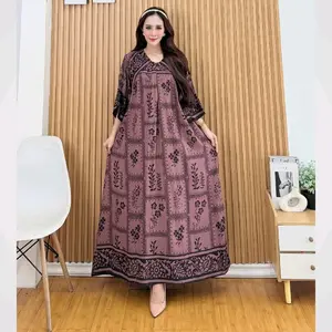 AFIKA Dress Rayon Premium Busui Friendly Adem & Desain Elegan Bahan Nyaman Cocok untuk Berbagai Kesempatan
