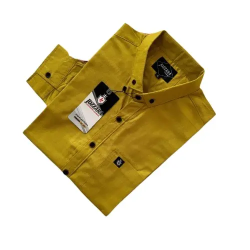 Kemeja Polos Pria Slimfit Lengan Panjang Bahan Katun Sigaret Premium Lembut Nyaman Simple Casual 1