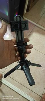 Product Review of LENYES LPH110 Super Mini Tongsis Tripod Stick Selfie Vlog with LED Light Bluetooth Remote Monopod from c**r 1