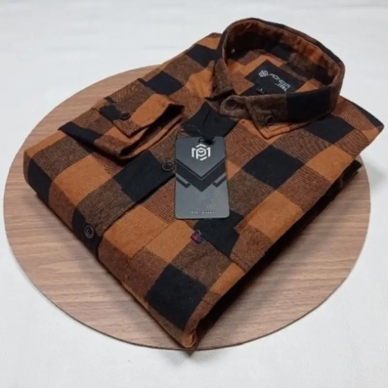 Kemeja Flanel Impor Pria Wanita Kualitas Premium Lengan Panjang Unisex Kain Lembut Motif Nyaman Kotak Casual Cowok Baju Distro Hem Surfing Hitam