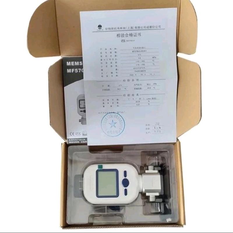 Gas Mass Flowmeter MF-5712 Flow Meter Air Tester Nitrogen N2 MF5712 02 ...