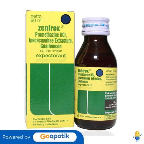 ZENIREX EXPECTORAN SIRUP 60 ML