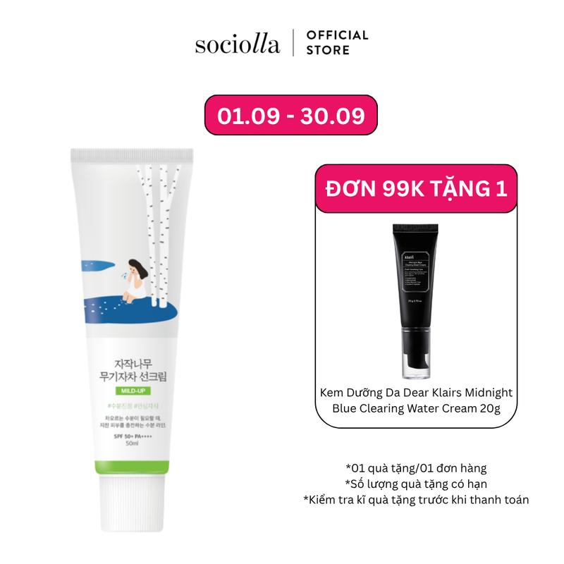 Kem Chống Nắng Round Lab Birch Juice Sunscreen 50ml