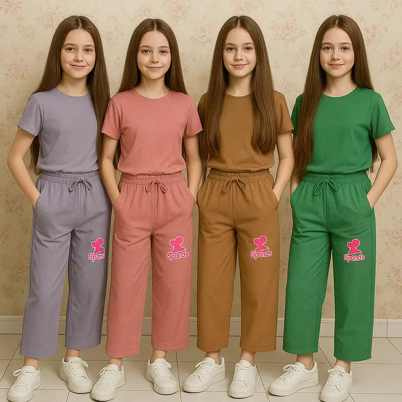 Celana Kulot Anak Crinkle Premium Model Berbie Usia 5-12 Tahun - Promo Fashion 1