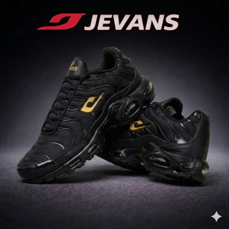 Jevans Sepatu Sneakers Pria Wanita Jvs-Tn Model kasual Outdoor Terbaru Bahan Premium Ausol Empuk High Quality Casual Shoes Hitam Snekers Sport Black Jevans Sepatu Sneakers Pria Wanita Jvs-Tn Model kasual Outdoor Terbaru Bahan Premium Ausol Empuk High Quality Casual Shoes Hitam Snekers Sport Black