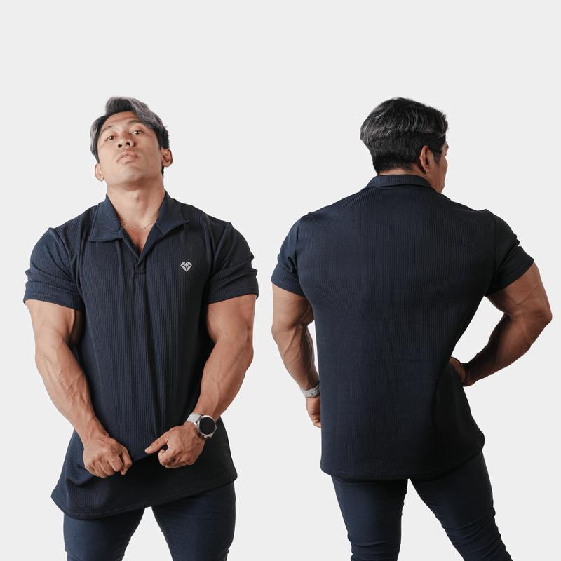 Polo Motion Knit - All In Chris Putra - Premium Mango Knit T-Shirt Pria Oversize Baju Knit Pria Casual Comfortable 2