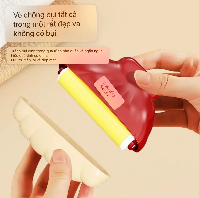 Con Lăn Bụi Có Thể Giặt Được, Bộ 2 Chiếc, Cho Quần Áo, Bộ Đồ Giường, Đệm Sofa, Rèm Cửa, Trần Nhà, Con Lăn Tẩy Lông Thú Cưng 3