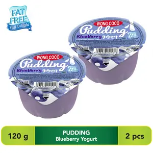 Wong Coco Pudding Rasa Blueberry Yogurt 2Pcs
