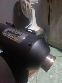 Product Review of Knalpot Copy Cms Moncong SHIJIRO original Vin Project fullsistem motor vario 125/150 beat scoopy mio nmax aerox pcx suara bass adem gerung Foto Kendaraan Motorcycle from w** 3
