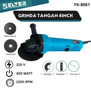BELTER Mesin Gerinda Tangan Murah 4 Inch - Angle Grinder Multifunction BISA COD