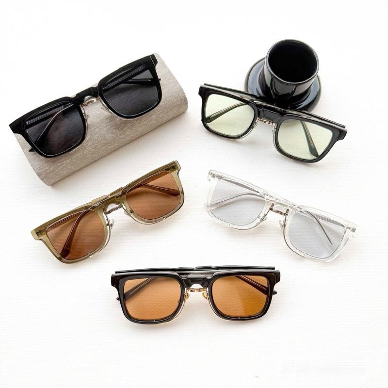  Kính Mắt Kubo N4 Mắt Kính Chống UV400   Có Thế Thay Tròng Cận   Nhựa Dẻo Cốt Kim Loại  Kèm Hộp Cứng Và Khăn Lau Kính Kính Mắt 