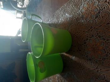 Product Review of 3PCS GELAS MUG | GELAS MINUM | CANGKIR MINUM | GELAS PLASTIK (MOK 7026 H) #GROSIR gelas  jus from @**n k** 2**🌹 0