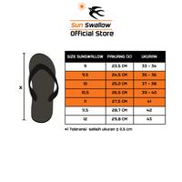 Gambar Paket 6 Pasang Sandal Jepit Karet Pria Sendal Sun Swallow Pearl Dark Black Seri dari Sun Swallow Sandals Kota Administrasi Jakarta Utara 4 Tokopedia