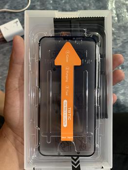 Product Review of [TBTIC] Tempered Glass For iPhone Automatic Alignment Auto-Dust Removal Kit Full Cover 11 12 13 14 15 16e Pro Promax Plus X XR XsMax Screen Protector Privacy HD Accessories Protection iphone 13 iProtective Handheld Smartphone Local Device Shockproof from R**H 2