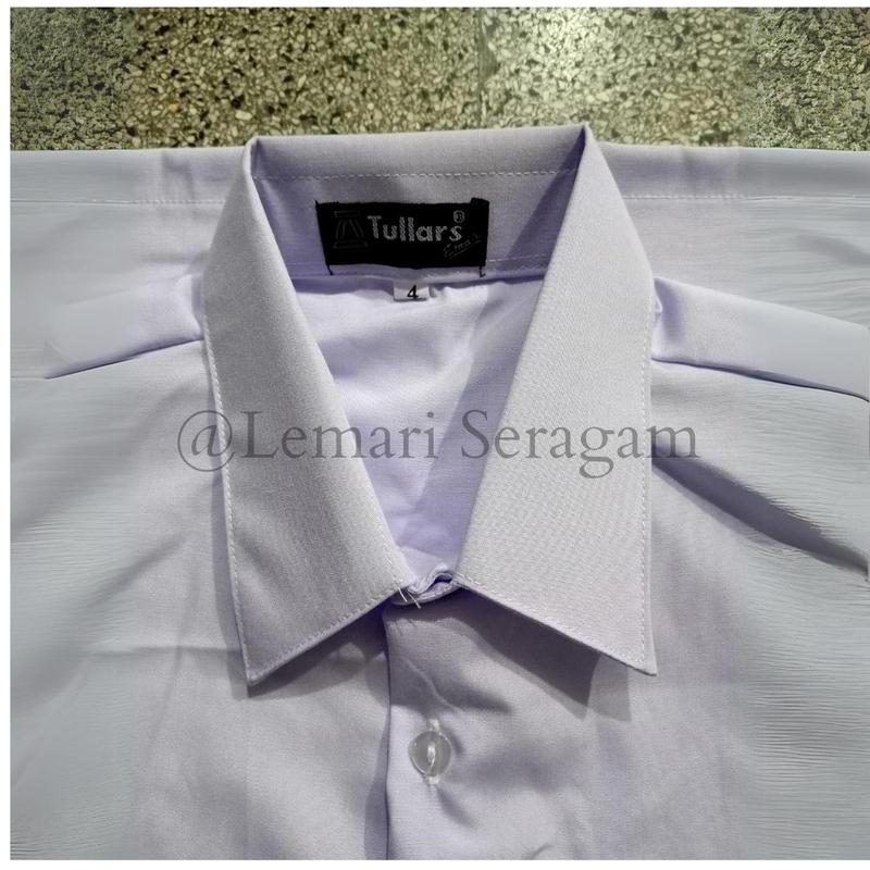 Seragam Sekolah Kemeja Panjang Putih Polos Tanpa Logo Untuk TK,SD,SMP,SMA Wearpack Baju 2
