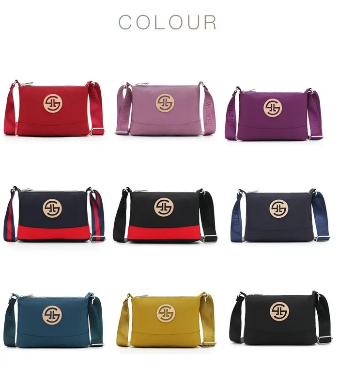 Tas Wanita Import Selempang JIELANGSHI JIELSHI JLS6-011 JLS6011 6-011 6011 Kanvas Super Anti Air Waterproof 1