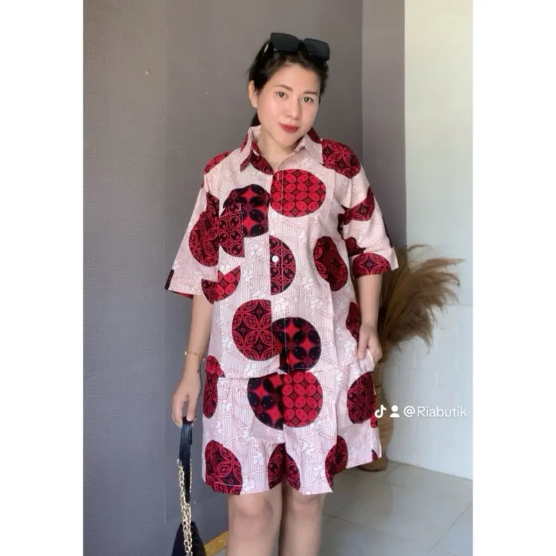 Setelan Wanita  Casual Premium Katun -238 3