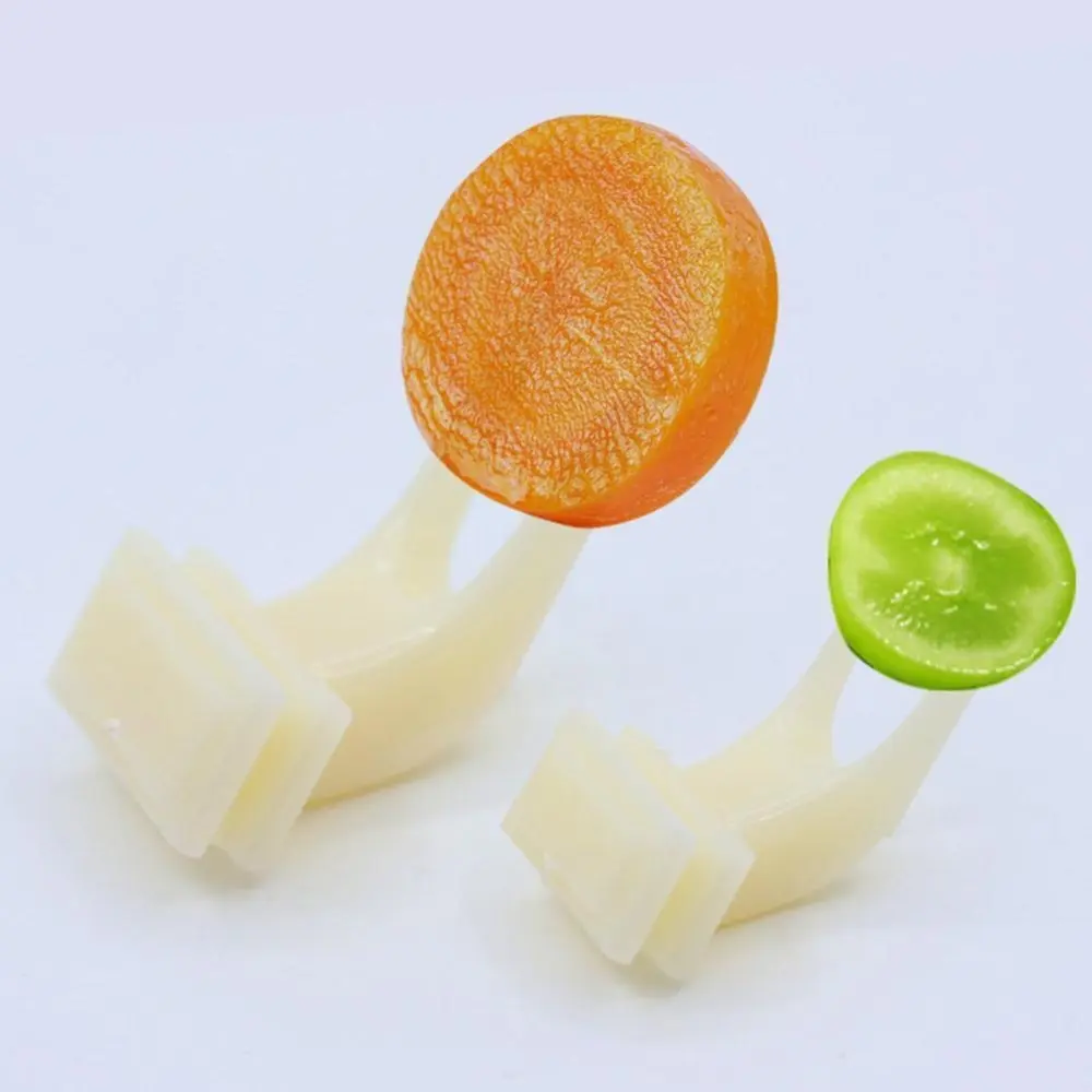 teewow Portable Feeder Accessories Bird Fruit Fork Bird Utensils White Parrot Fruit Fork Pet Product Bird Feeding Fork