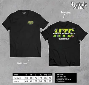 RWS T-SHIRT HTS HARIAN TANPA SPEK FREE STICKER
