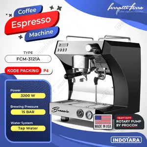 Mesin Kopi Espresso / Espresso Machine Ferratti Ferro FCM-3121A