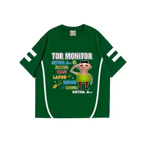 KAOS ANAK MODEL HK GAMBAR TOR MONITOR HAMOOD HABIBI SABLON DTF