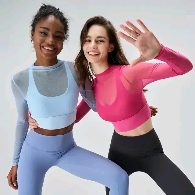 Sexy Mesh Sportbra (cup bra dijahit)