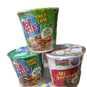 6 pcs mi instan pop mie cup kecil