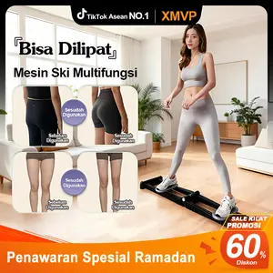 【COD】XMVP Mesin Ski Multifungsi untuk Tubuh Kencang dengan Load-Bearing Kuat & Roda Perut Rebound Ideal untuk Olahraga Rumah