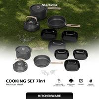 Gambar ALLTREK Cooking Set Camping 7in1 Set Alat Masak Outdoor Hiking dari Alltrek indonesia Kota Administrasi Jakarta Barat 1 Tokopedia