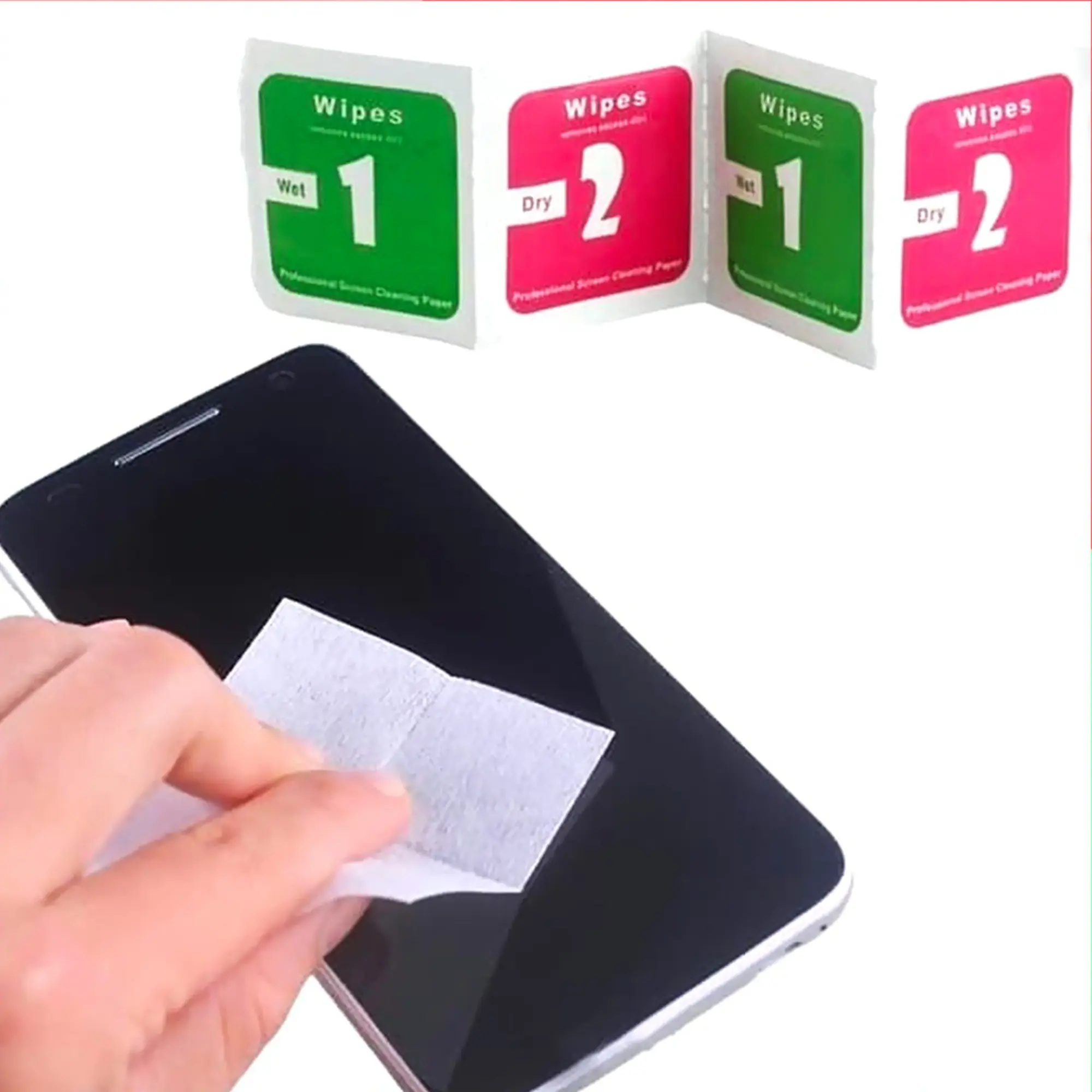 Bộ vệ sinh màn hình điện thoại laptop , kính , bộ giấy lau 1 2 - NSO CASE phone case phụ kiện