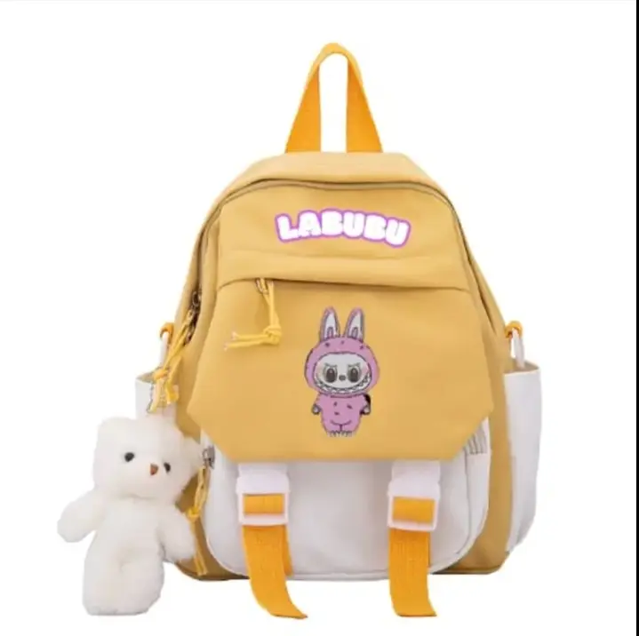 Ransel kartun labubu/ransel anak boneka labubu/Tas ransel mini labubu/ransel lucu labubu Aksesoris Motif 1