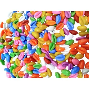 Biji Dakon Warna Bentuk Kerang isi 50pcs / Isi Congklak Warna