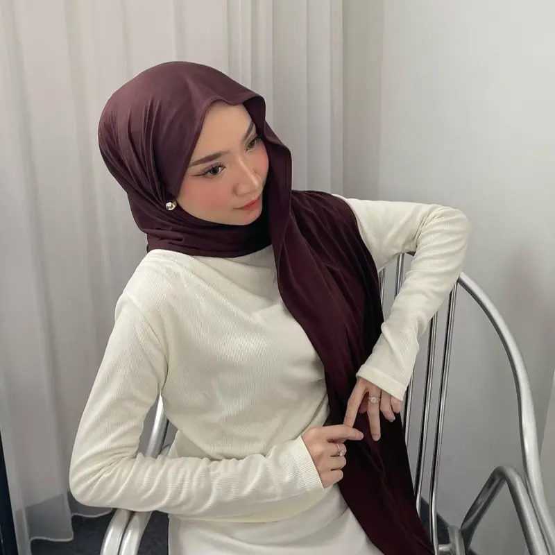 Pashmina Kaos Rayon Premium Ori Innaramedina