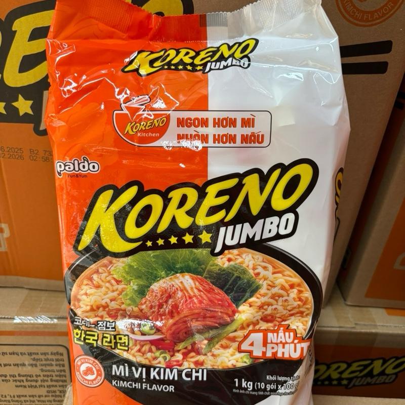 Mì KORENO JUMBO VỊ KIM CHI