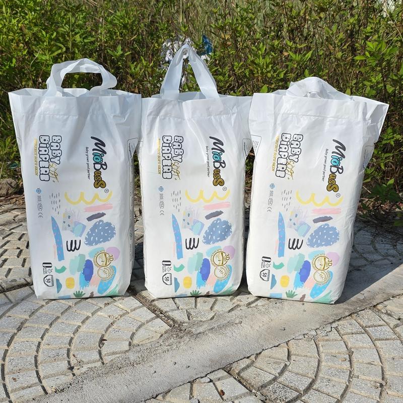 Bỉm Miobus combo 3 bịch 150 miếng bỉm quần cao cấp form bo mông chống tràn màng 5D chống hăm Cho Bé bỉm miobuss