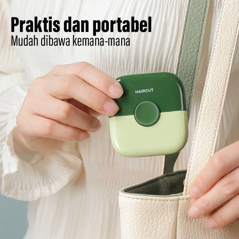 ALAT SISIR PEMOTONG RAMBUT ANAK BAYI DEWASA MINI HAIRCUT 2IN1 POTONG CUTTER GUNTING PORTABLE SERBA GUNA Cukur 5