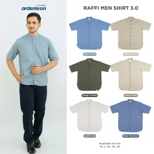 ARDENLEON Atasan Pria Raya Raffi Men Shirt All