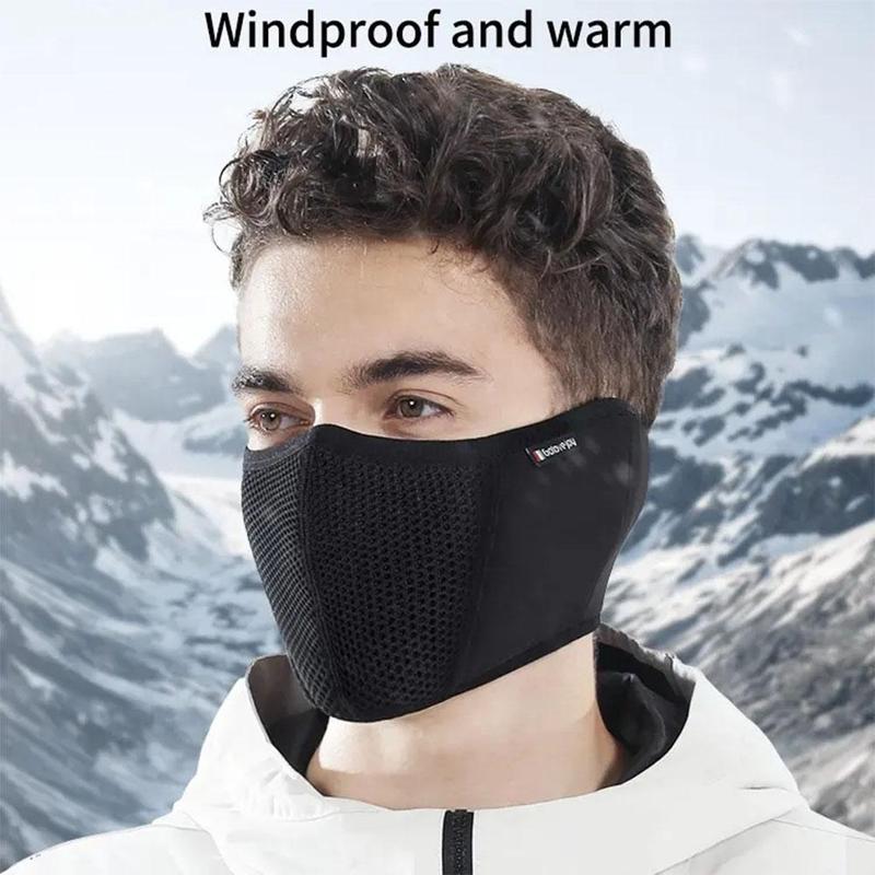 Product Introduction of Winter Cycling Mask Keep Warm Winter Ear Protection Mask Polar Fleece Mouth ​Mask Earmuffs Windproof Riding Ski Mask 28